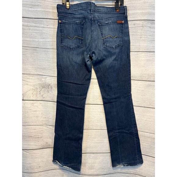 7 For All Mankind Bootcut Denim Size 31 - Picture 2 of 5